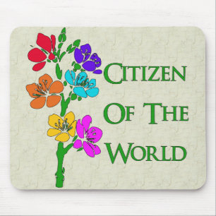 Bürger der Welt Mousepad