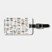 Bürger des New Yorker NYC Gepäckanhänger (Vorderseite horizontal)