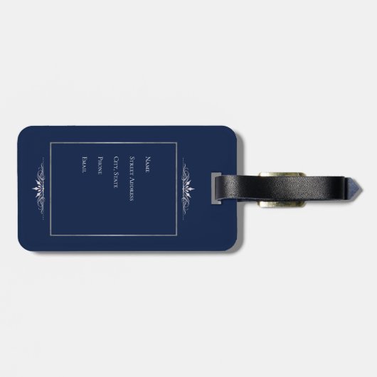 Bürger des Planeten Erde Gepäckanhänger (Rückseite horizontal)