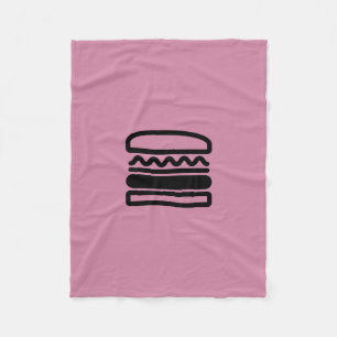 Burger Dreams Fleecedecke
