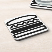 Burger Dreams Getränkeuntersetzer (Linke Seite)