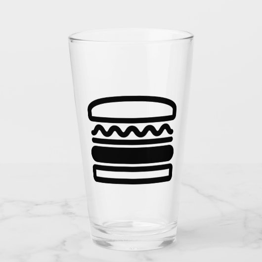 Burger Dreams Glas (Vorderseite)