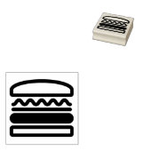 Burger Dreams Gummistempel (Stempel)