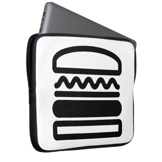 Burger Dreams Laptopschutzhülle (Vorne Rechts)