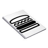 Burger Dreams Notizblock (Rechte Seite)