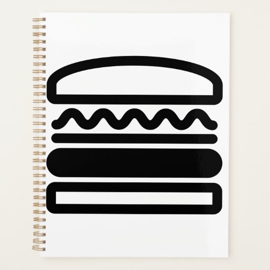 Burger Dreams Planer (Vorderseite)