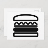 Burger Dreams Postkarte (Vorne/Hinten)