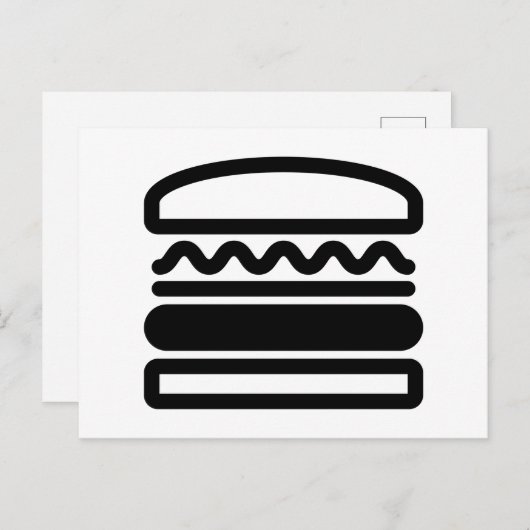 Burger Dreams Postkarte (Vorne/Hinten)