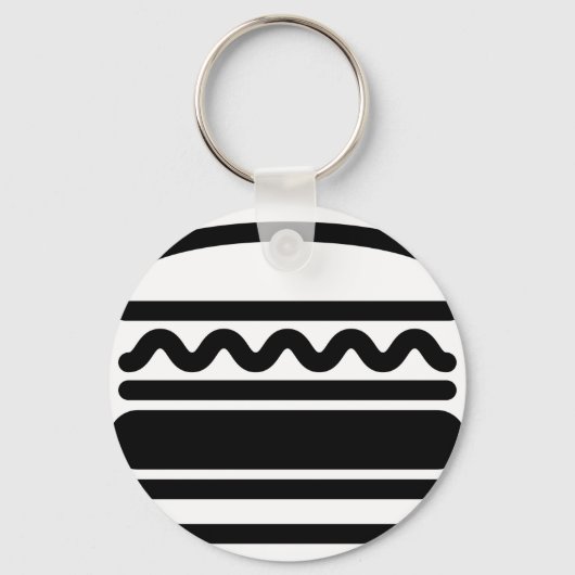 Burger Dreams Schlüsselanhänger (Vorderseite)