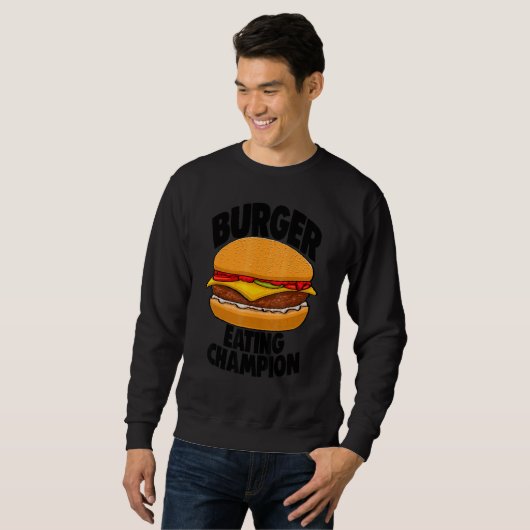 Burger Eating Champion Burger T-Shirts Feinschmeck (Vorne ganz)