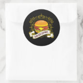 Burger Empire Stickers & Labels (Tasche)
