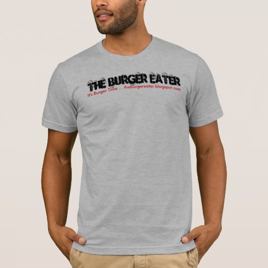Burger-Esser T-Shirt (Vorderseite)