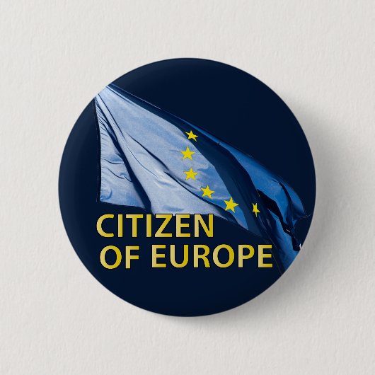 Bürger Europas Button (Vorderseite)