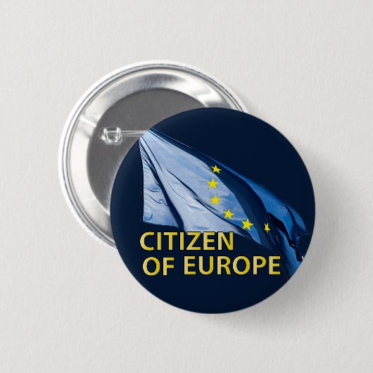 Bürger Europas Button (Vorne & Hinten)