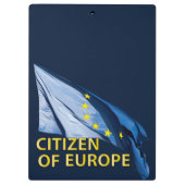 Bürger Europas Klemmbrett (Rückseite)