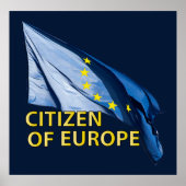 Bürger Europas Poster (Vorne)