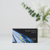 Bürger Europas Visitenkarte (Stehend Vorderseite)