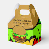 BURGER FAVOR-BURGER BASH BARBECUE TABELLE VORBEHAL GESCHENKSCHACHTEL (Vorderseite)