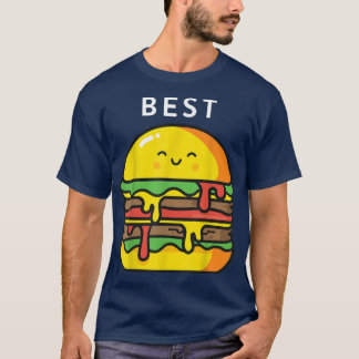 Burger Fries Best Friend T's Matching BESTE FREUND T-Shirt