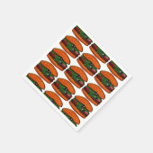 Burger-Geburtstags-Partyserviette Serviette (Ecke)