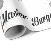 Burger Geschenkpapier (Rolleneckpunkt)