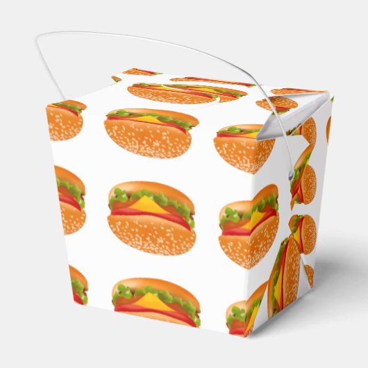 Burger Geschenkschachtel (Rückseite)