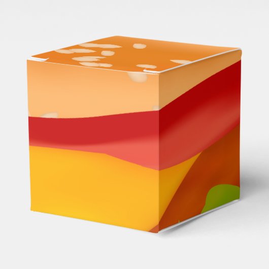 Burger Geschenkschachtel (Vorderseite)
