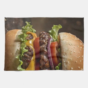 Burger Geschirrtuch