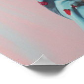 Burger Girl Poster (Ecke)