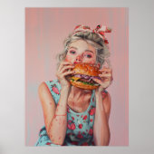 Burger Girl Poster (Vorne)
