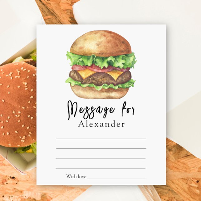 Burger GRILLEN Time Capsule Message (Von Creator hochgeladen)