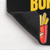 Burger Hamburger BBQ-Fleisch - Cheeseburger Mousepad (Ecke)