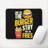 Burger Hamburger BBQ-Fleisch - Cheeseburger Mousepad (Mit Mouse)
