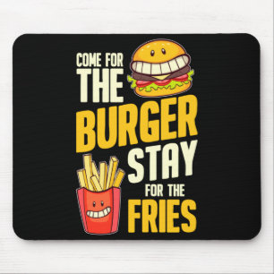Burger Hamburger BBQ-Fleisch - Cheeseburger Mousepad