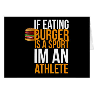 Burger Hamburger GRILLEN Spaß Funny Pun Geschenk I