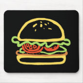 BURGER HAMBURGER MOUSEPAD (Vorne)