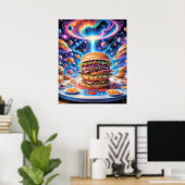 Burger Heaven Poster (Heimbüro)