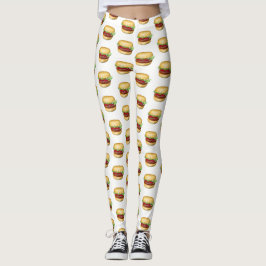 Burger-Hosen Leggings