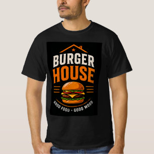 🍔 Burger House Grill Restaurant Crew Personal 🍟 T-Shirt