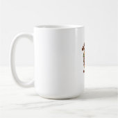 Burger ist mein Vintages Zitat Kaffeetasse (Links)
