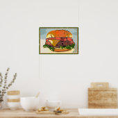 Burger Italiano Poster (Küche)