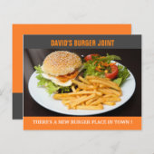 Burger Joint Grand Opening Flyer (Vorne/Hinten)