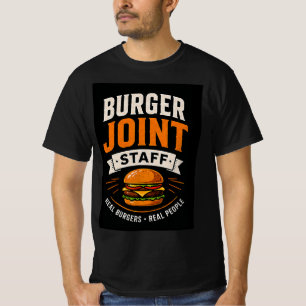🍔 Burger Joint Personal Fast-Food-Restaurant-Team T-Shirt