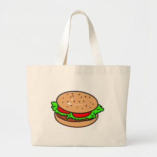 Burger Jumbo Stoffbeutel