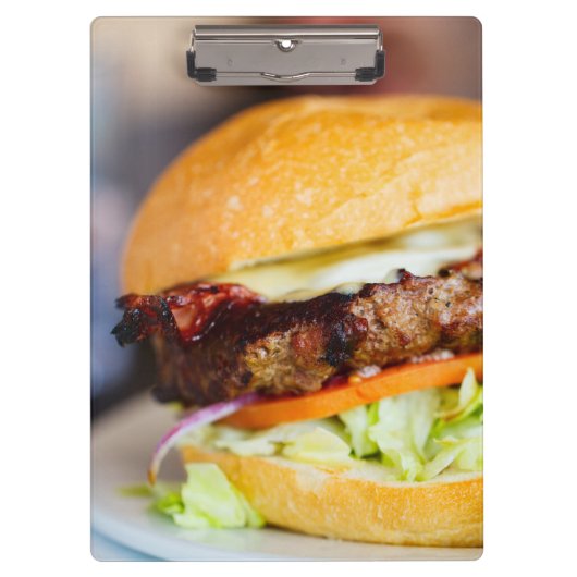 Burger Klemmbrett (Vorderseite)
