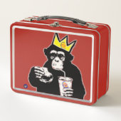 Burger Kong Metall Brotdose (Vorderseite)