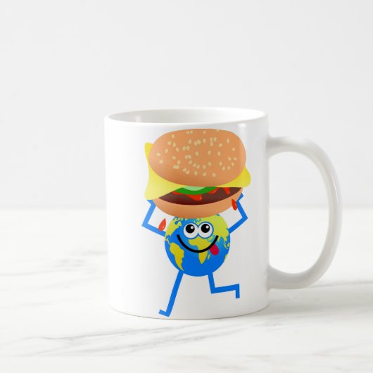 Burger-Kugel Kaffeetasse (Rechts)
