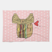 Burger-Liebe-Fischrogen Handtuch (Horizontal)