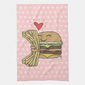 Burger-Liebe-Fischrogen Handtuch (Vertikal)