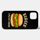 Burger-Liebes-Sprache Case-Mate iPhone Hülle (Rückseite (Horizontal))
